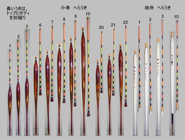 定期入れの定期入れのヘラブナ浮き ・へら浮き・ 小春作 その他 | blog